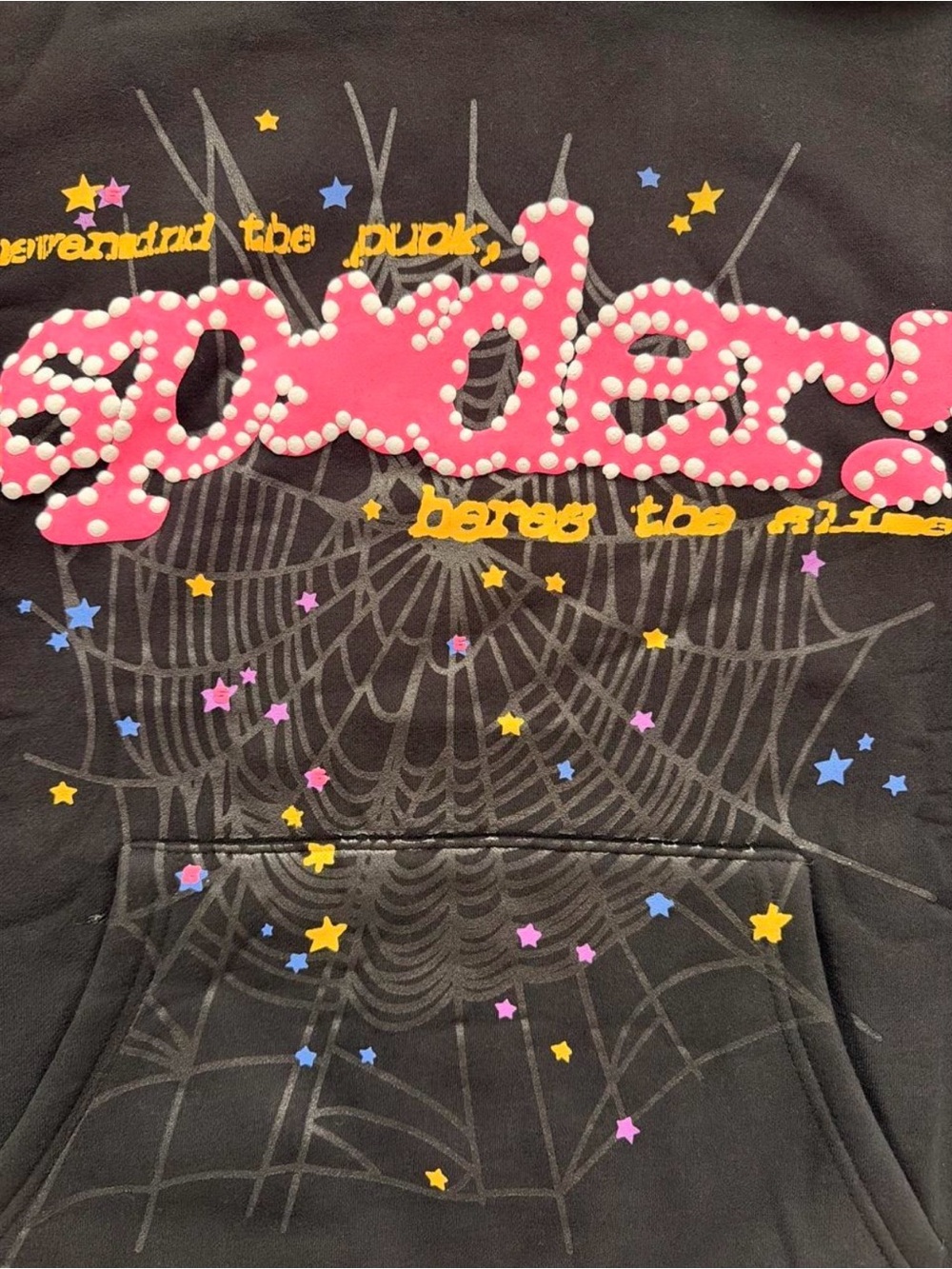 NEW BLACK SPIDER HOODIE